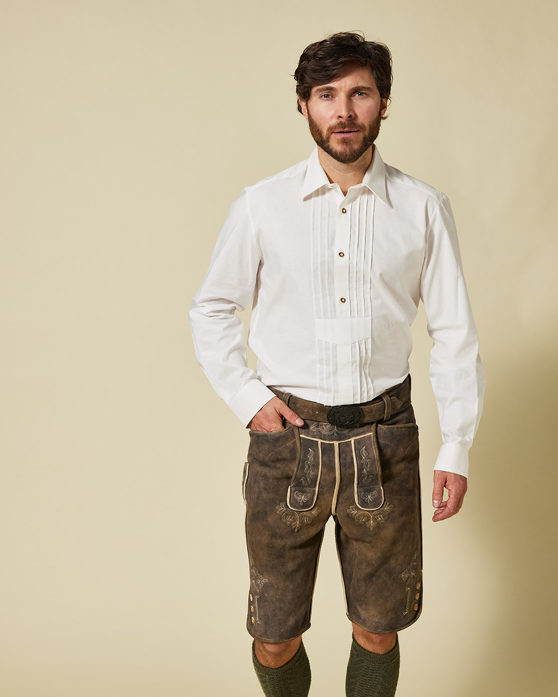 Pfoad Gustl Aumühle Herren Trachtenhemd