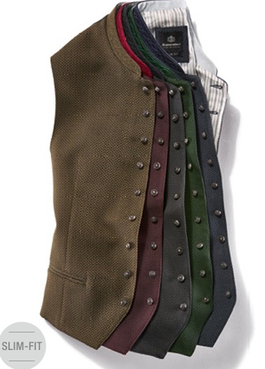 JACQUARD-WESTE MIRKO (STRETCH)